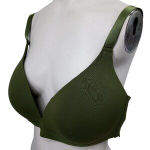 Strm Line Intimates Green Wireless Multiway Bra Size 42D Stretch Lined